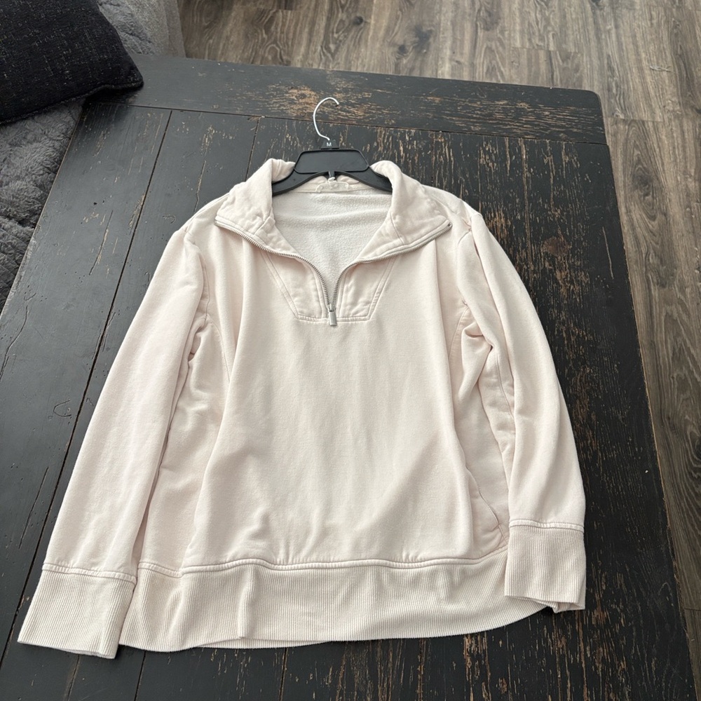 Workshop Republic Clothing Cream Knit Top